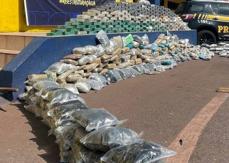 Polícia apreende quase meia tonelada de cocaína e skunk em Corumbá